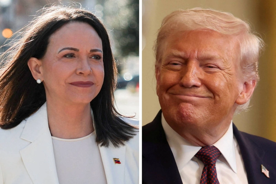 Trump, Venezuela Oppn Leader-1768553383.webp